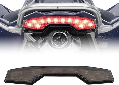 TSUNG LTR450 Tail Light LED ATV TailIight Assembly Compatible with Suzuki Quadracer 450 LTR450 LTR450Z Quadsport Replacement OEM 35710-45G00 (Smoke Lens)
