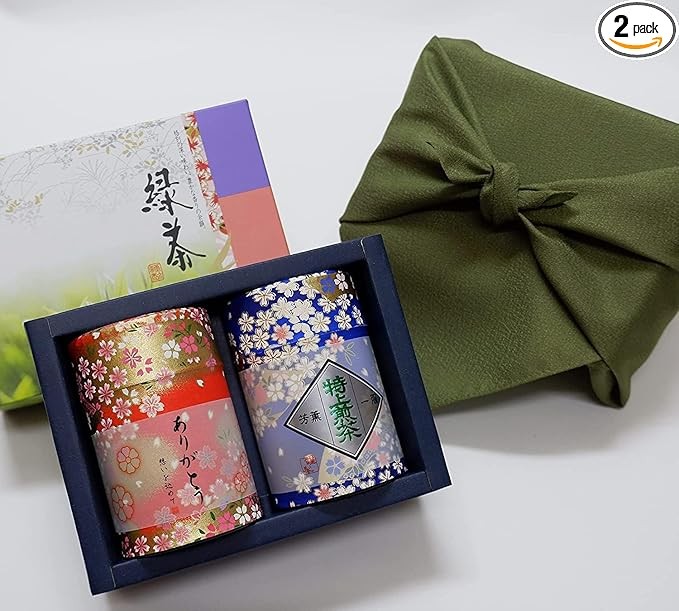 Kiyoizumi Uji Tea Gift Set, Sencha Gyokuro (2.8 oz (80 g) x 2 Bottles, Luxury Tea Gift, Kyoto Tea Leaves, Gift, Homecoming, Souvenir, Thank You Can, Respect for the Aged Day 2024