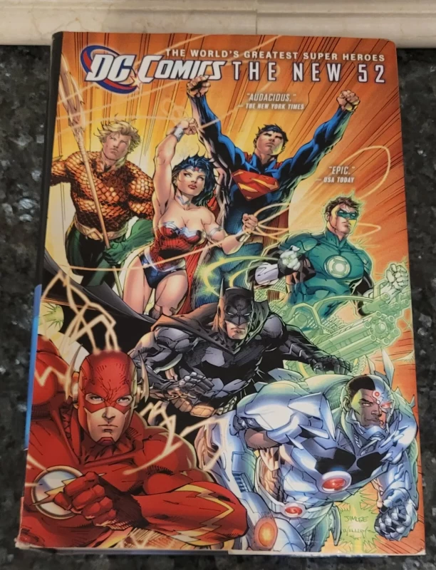 DC Comics The New 52 by Geoff Johns, Grant Morrison, Scott Snyder, Paul Cornel